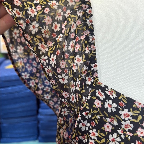 Lily Rose Black and White One Shoulder Sundress - Picture 3 of 10